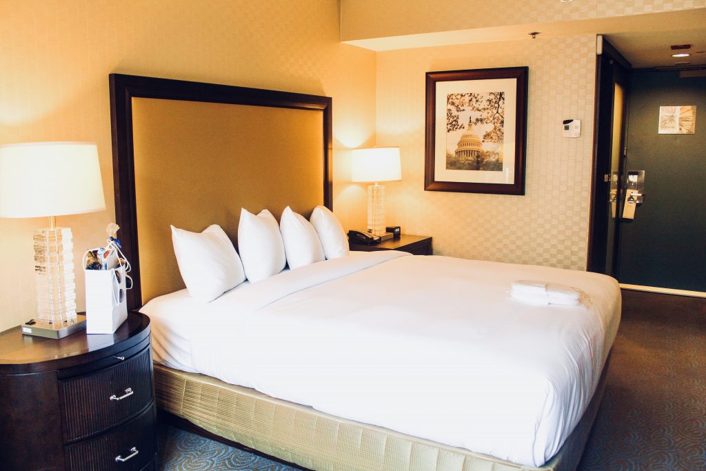 Washington Hilton Hotel Serenity Bed