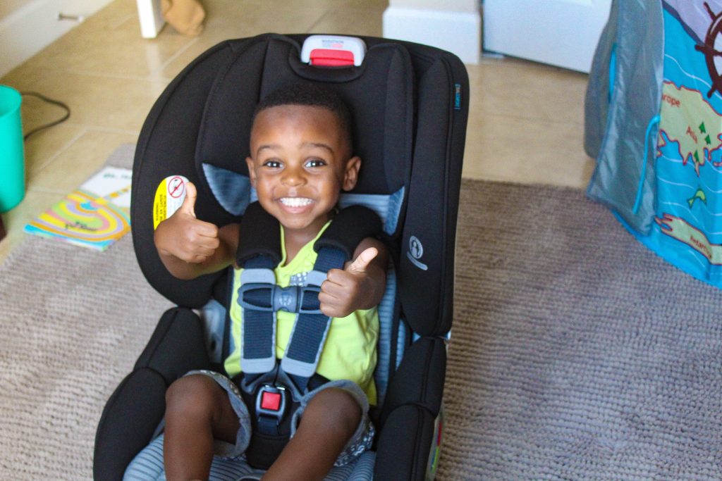 Britax marathon click tight convertible car seat with toddler