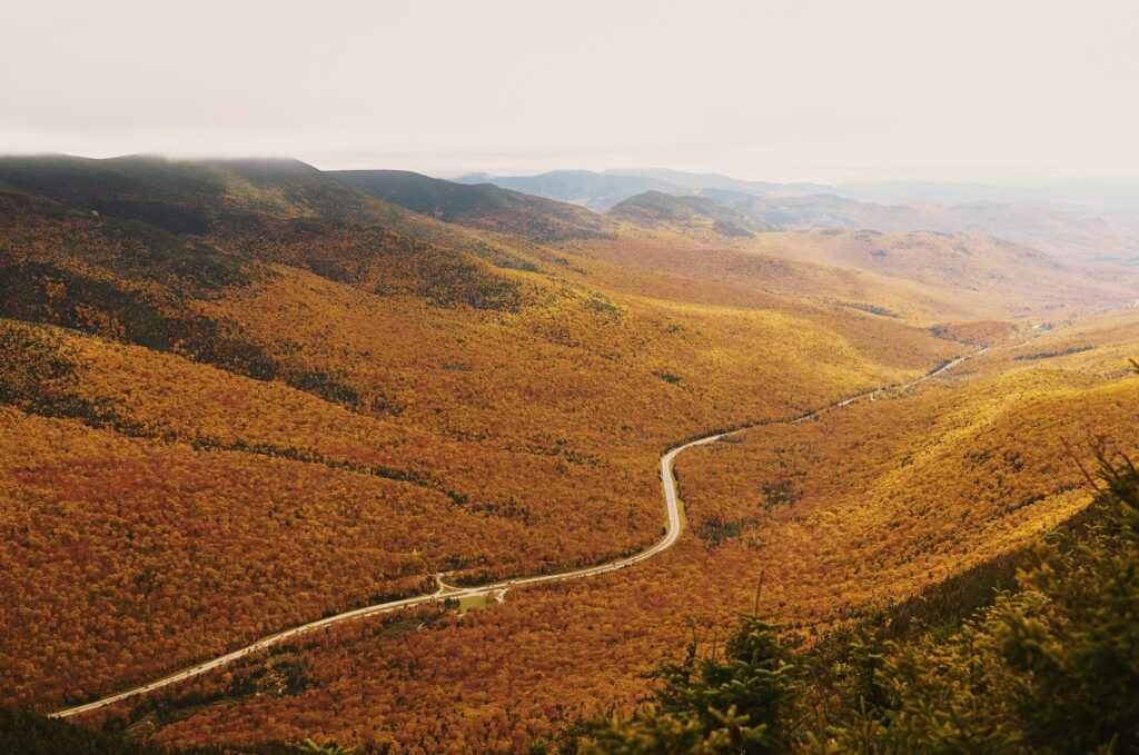 best places to see fall colors New Hampshire