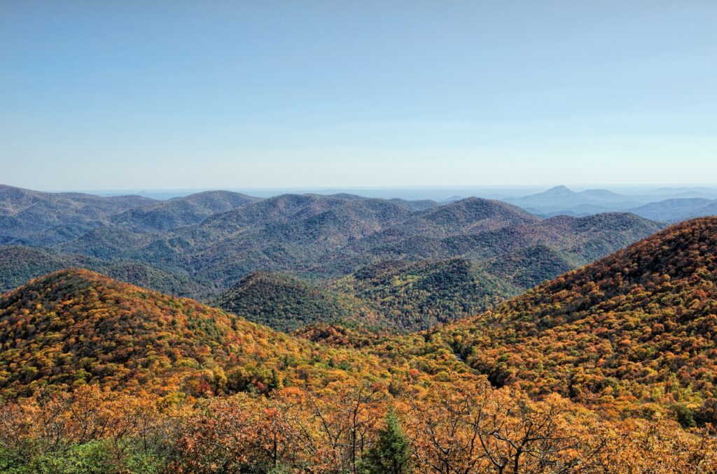 Best Places to see fall colors Georgia
