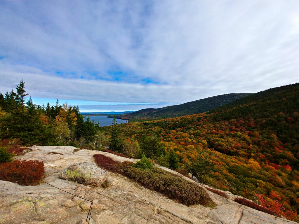 best places to see fall colors Maine