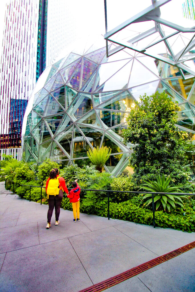 weekend trip Seattle things to do amazon spheres