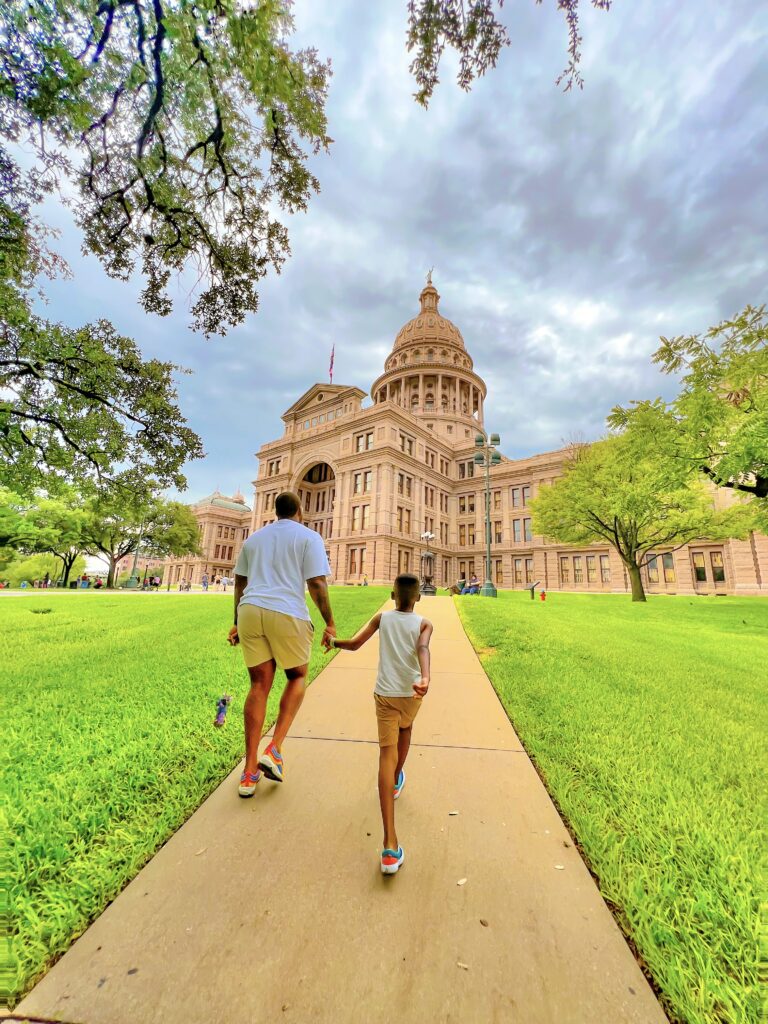 Austin with kids things to do Texas state capitol tours